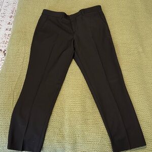 Express Slim Fit Black Men's Dress Pants